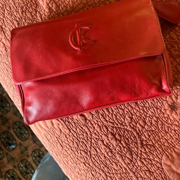 Calvin Klein Handbags - Vintage pre-1980 Calvin Klein purse/clutch with removable strap